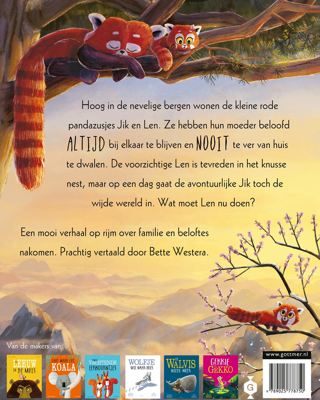 Beloofd is beloofd, kleine panda’s Rachel Bright Hardcover