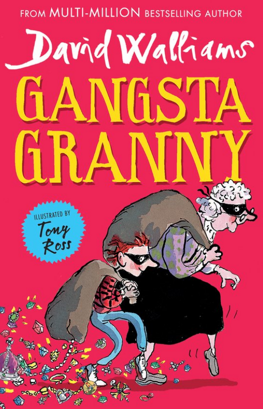 Gansta Granny by David Walliams Cover Shot Bestselling