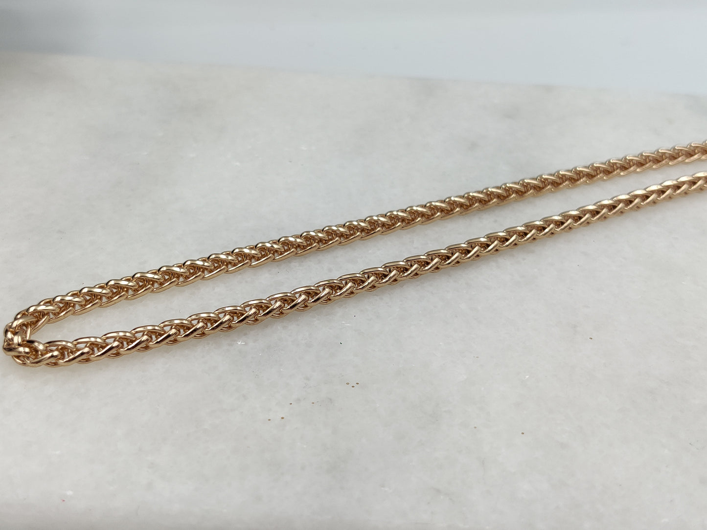 Wheat Chain 35cm with extension