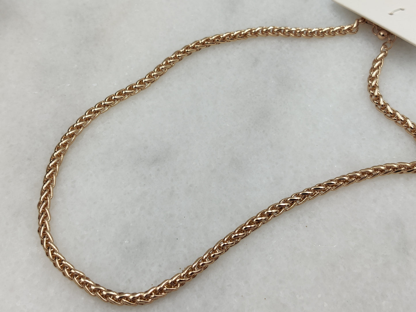 Wheat Chain 35cm with extension