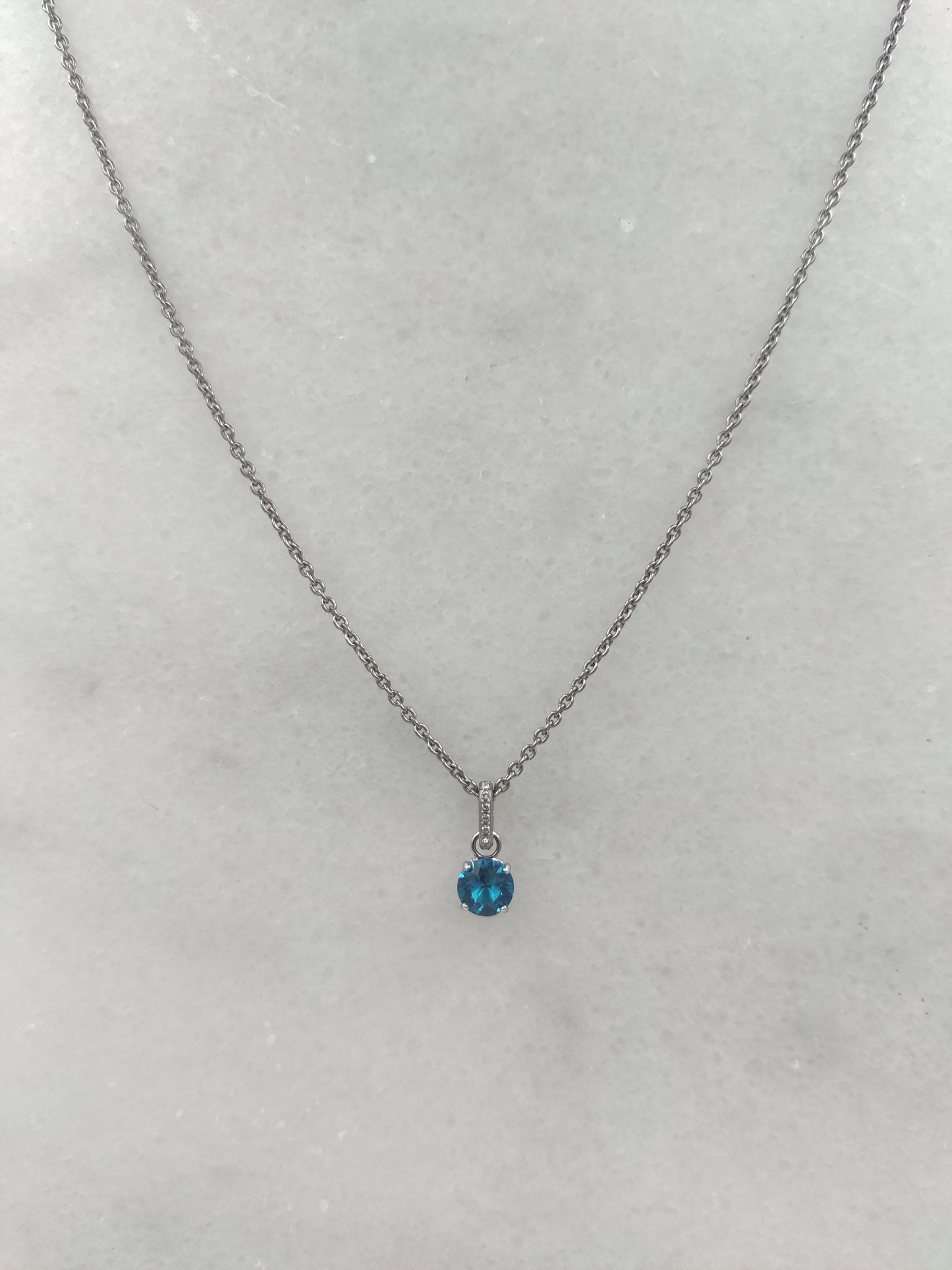 Sworovski Birthstone Pendant