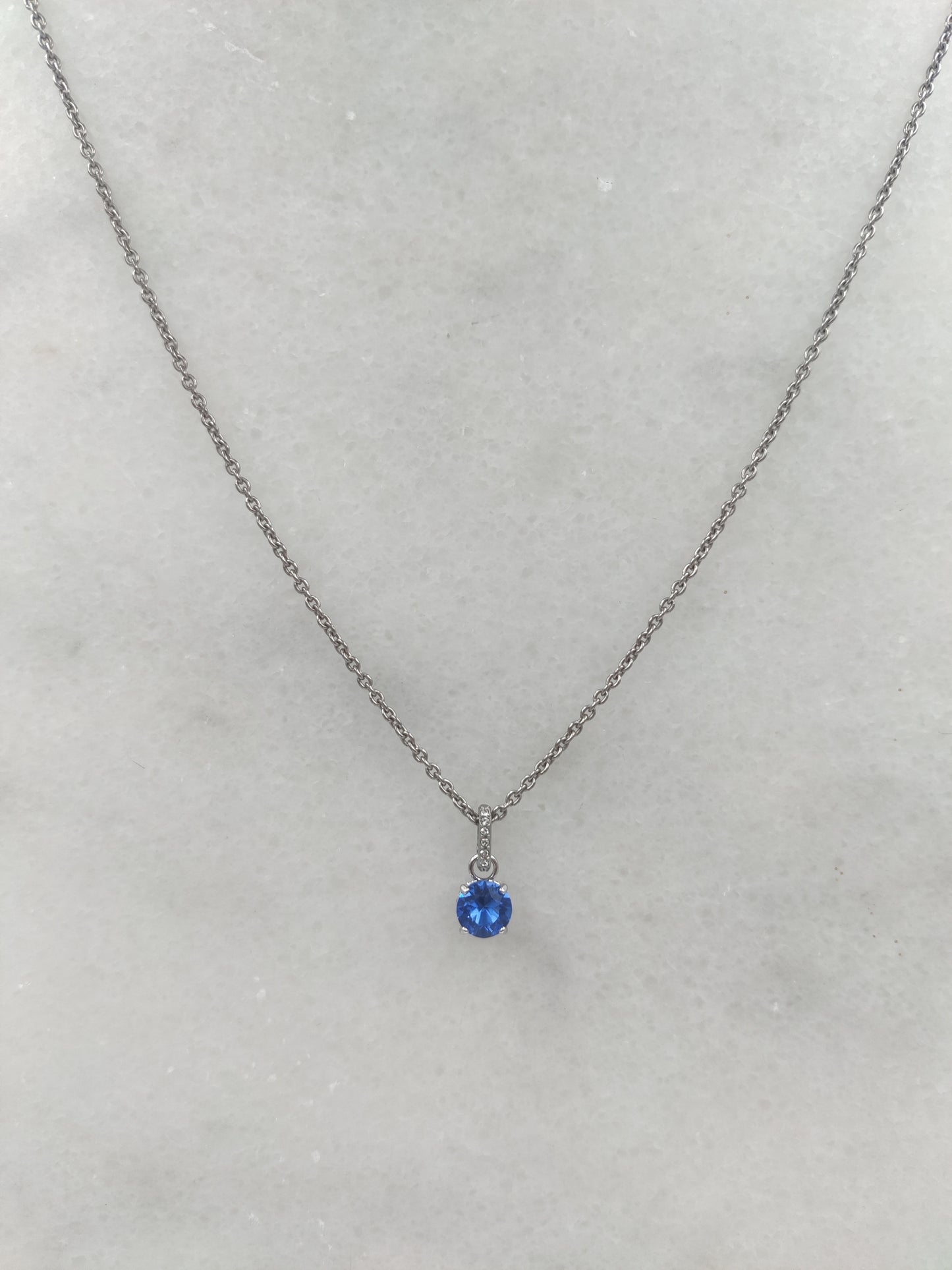 Sworovski Birthstone Pendant
