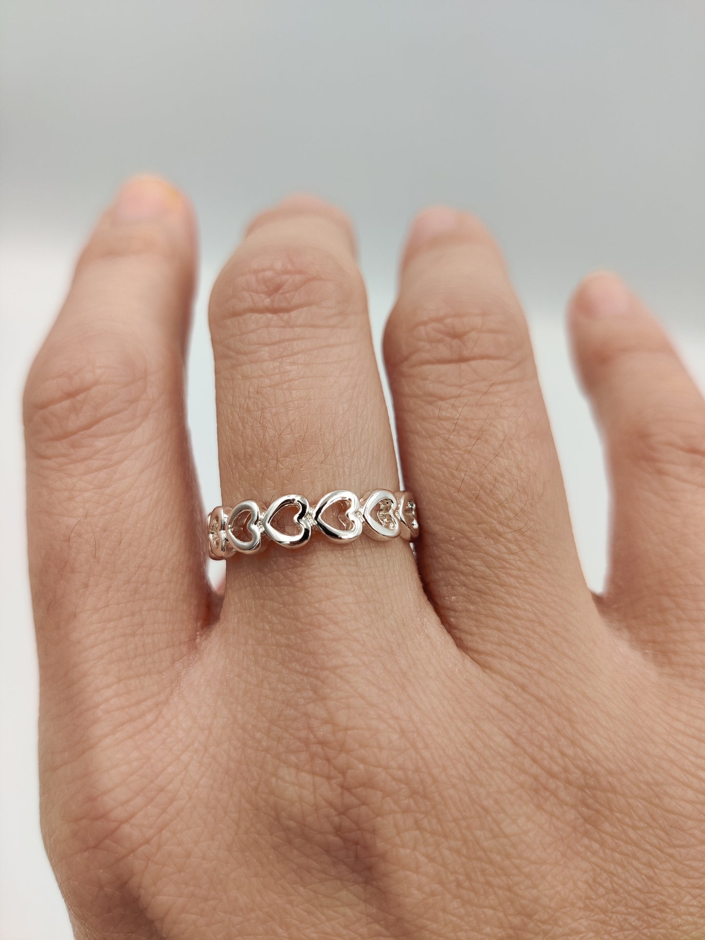 Infinite Heart Ring Band