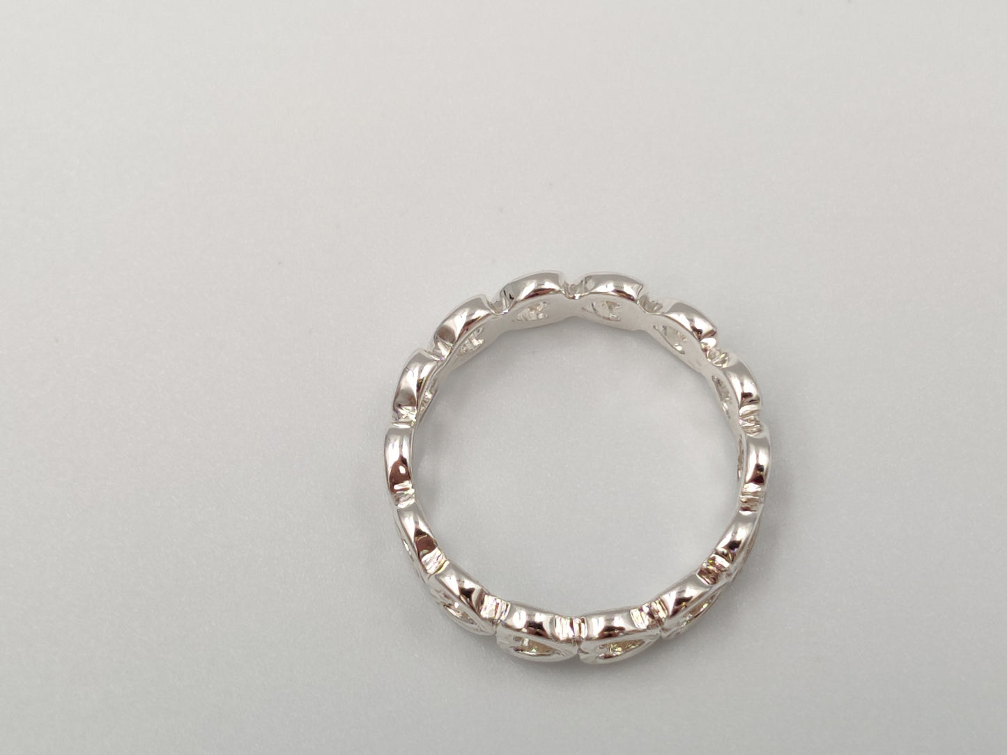 Infinite Heart Ring Band