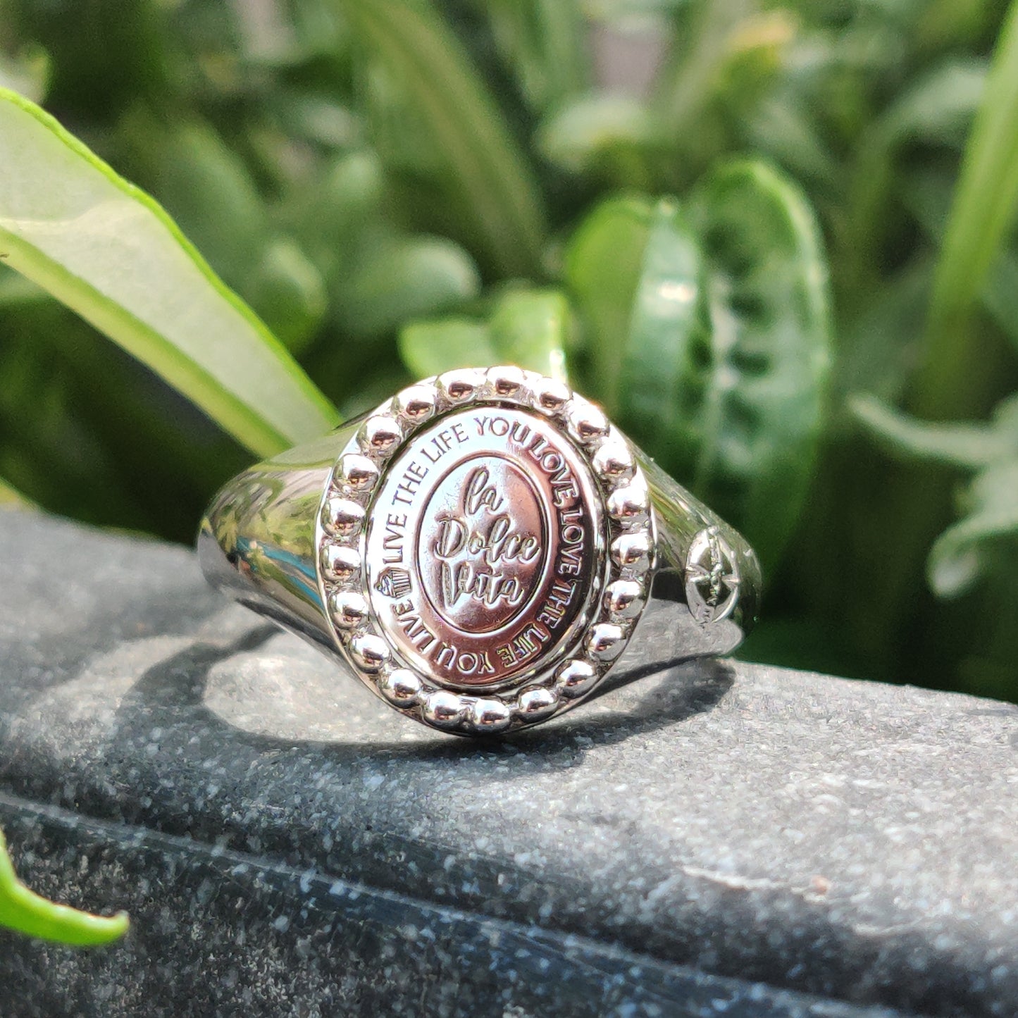 925 Sterling Silver Signet Ring