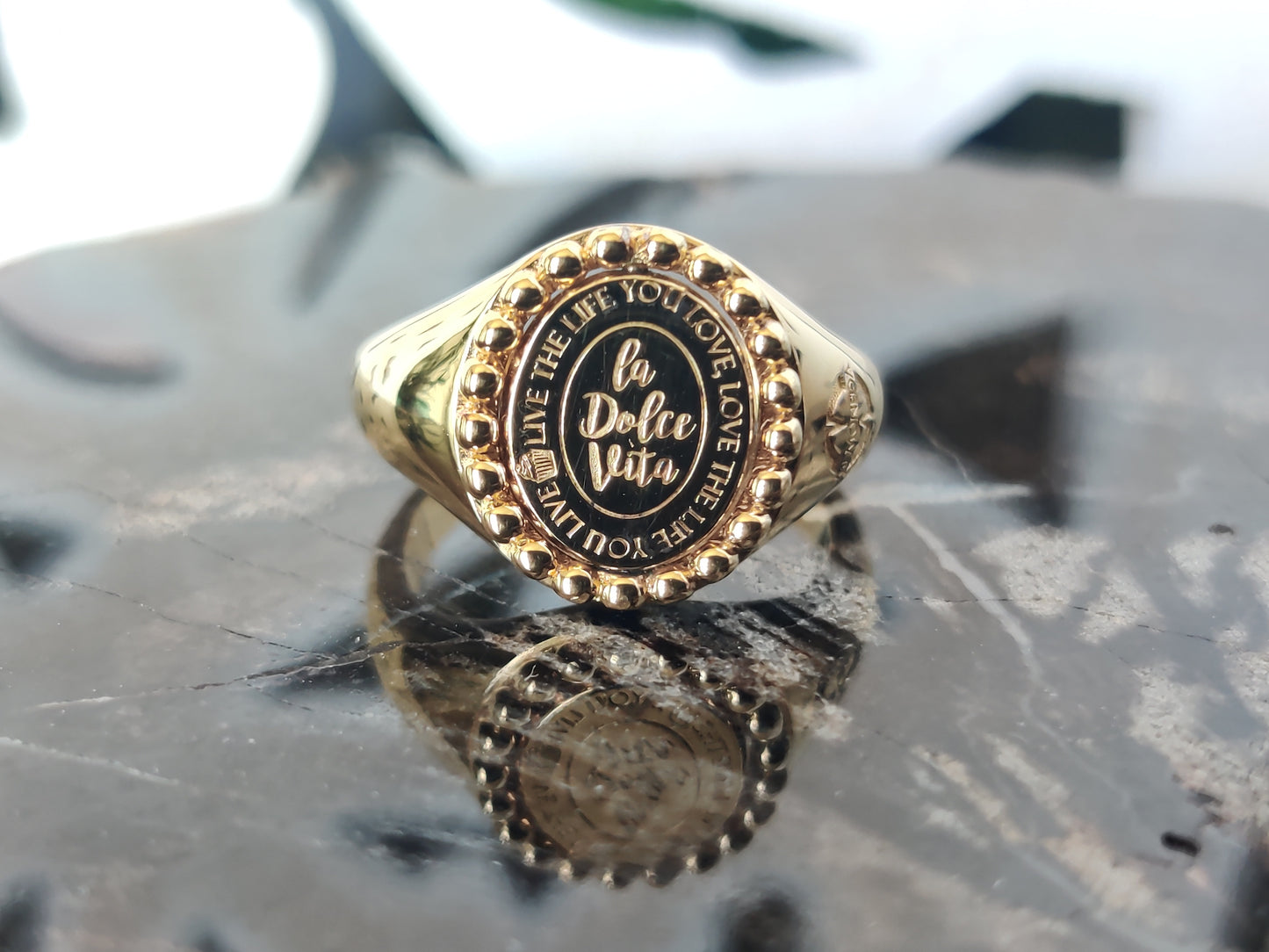 925 Sterling Silver Signet Ring