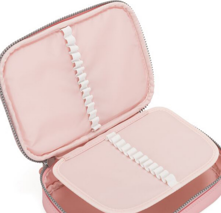 Kipling Pennenetui Pennenzak Pen Pouch Geschikt voor 100 pennen in Rose Pencil Sleeves