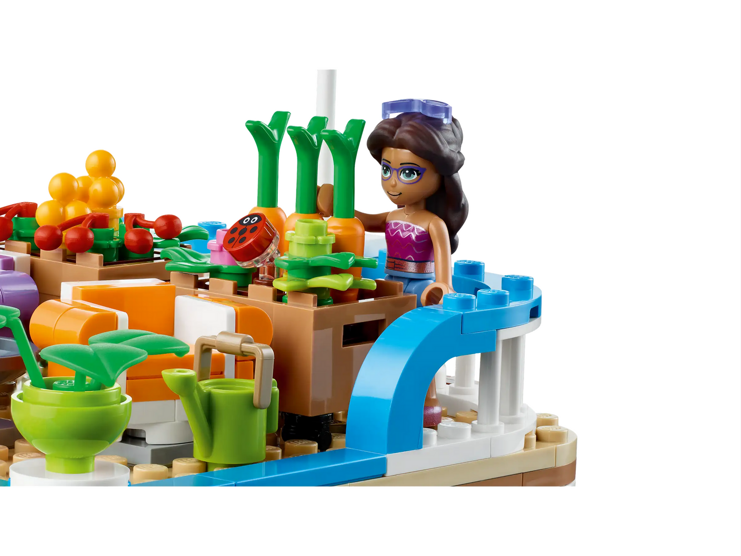 Lego Canal Boat Friends