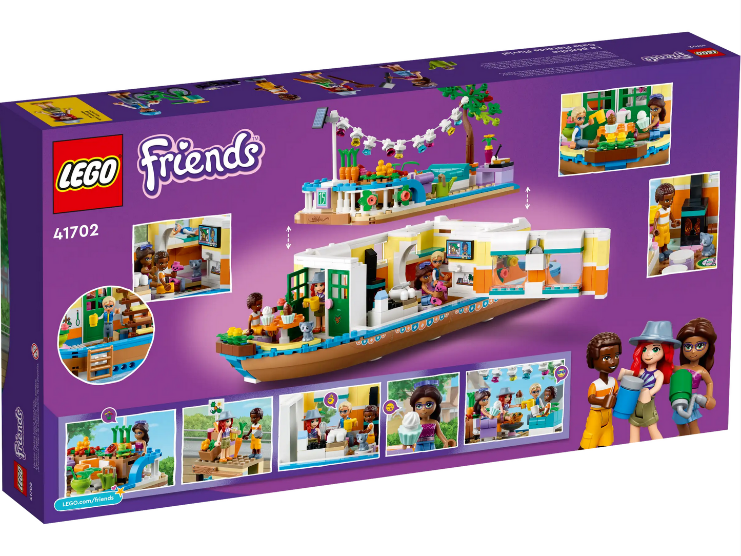 Lego Canal Boat Friends