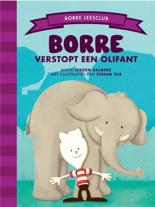 BORRE Verstopt Een Olifant door Jeroen Aalbers, Front Cover Shot
