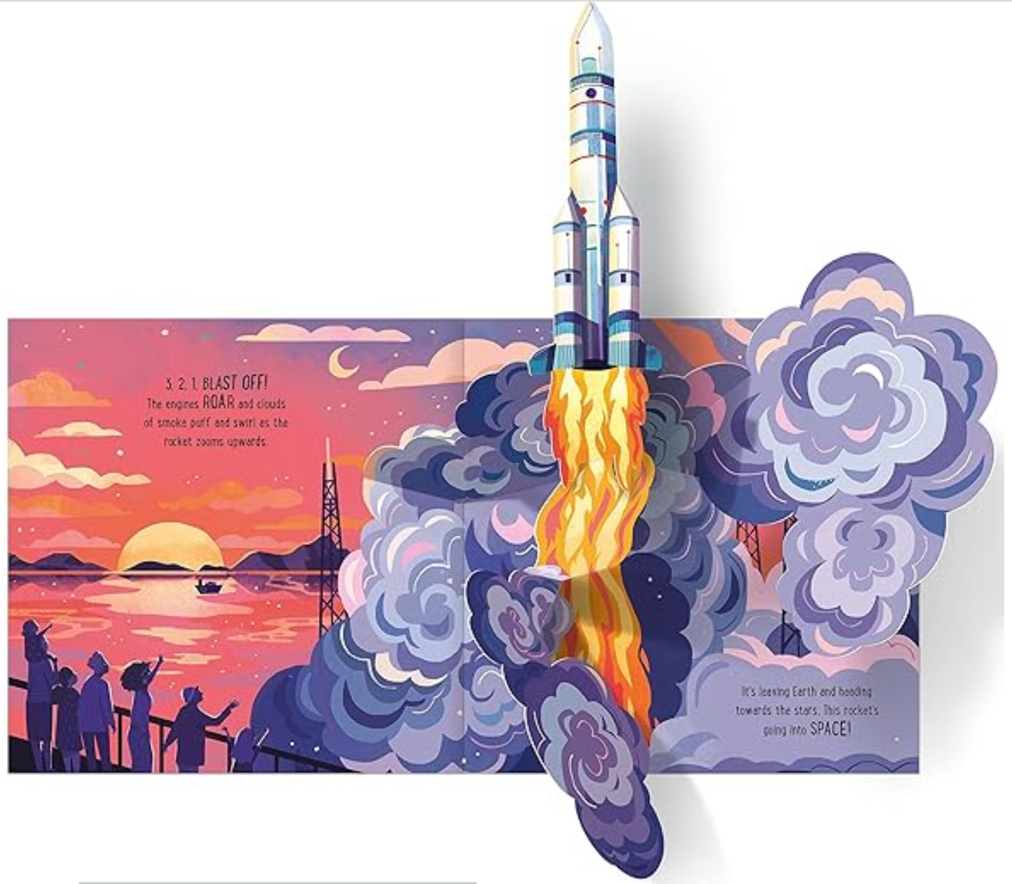 Pop-up Space Book from UK Space Agency