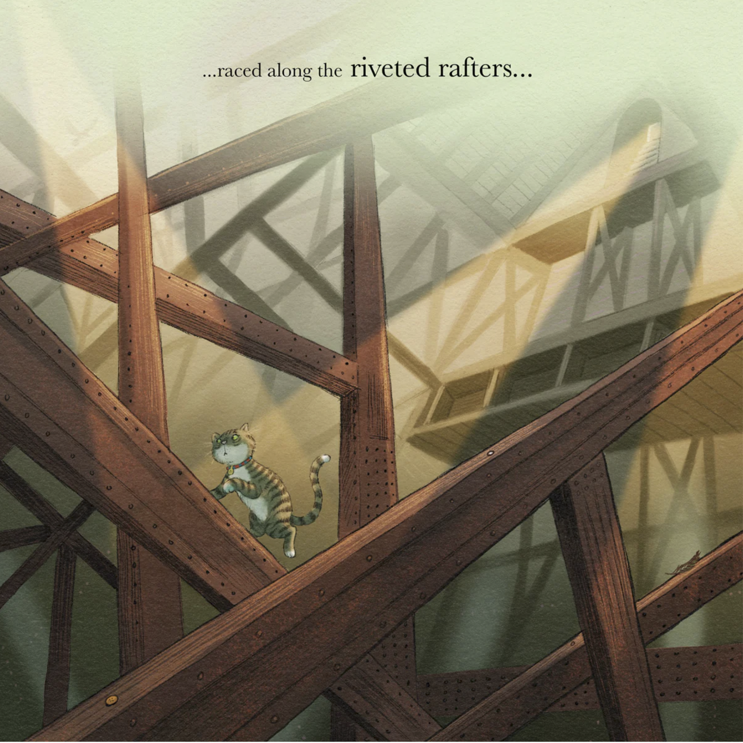 The Tower Bridge Cat and the Missing Button by Tee Dobinson Hardcover