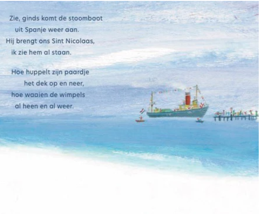 Zie de maan schijnt door de bomen door Mies van Hout