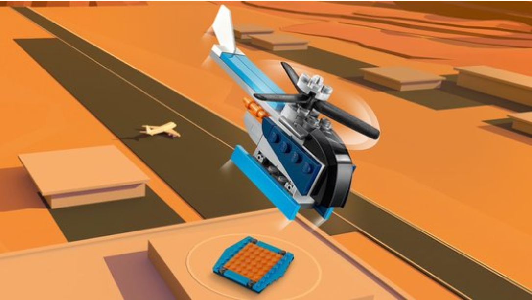 LEGO Creator 3in1 Propellervliegtuig