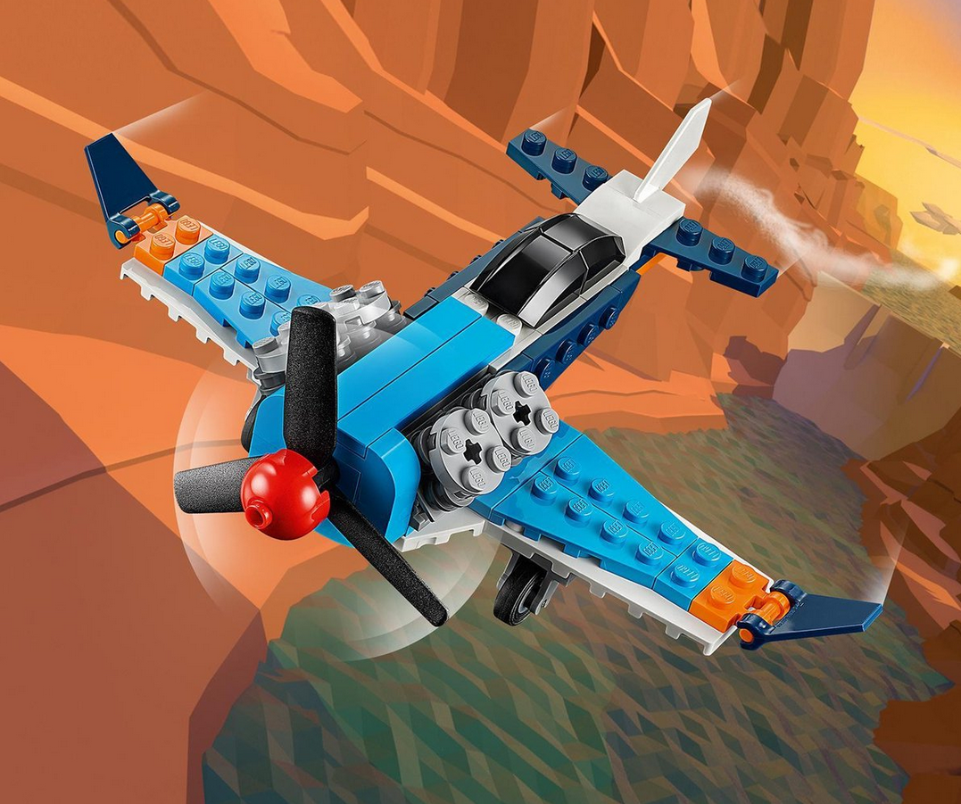 LEGO Creator 3in1 Propellervliegtuig