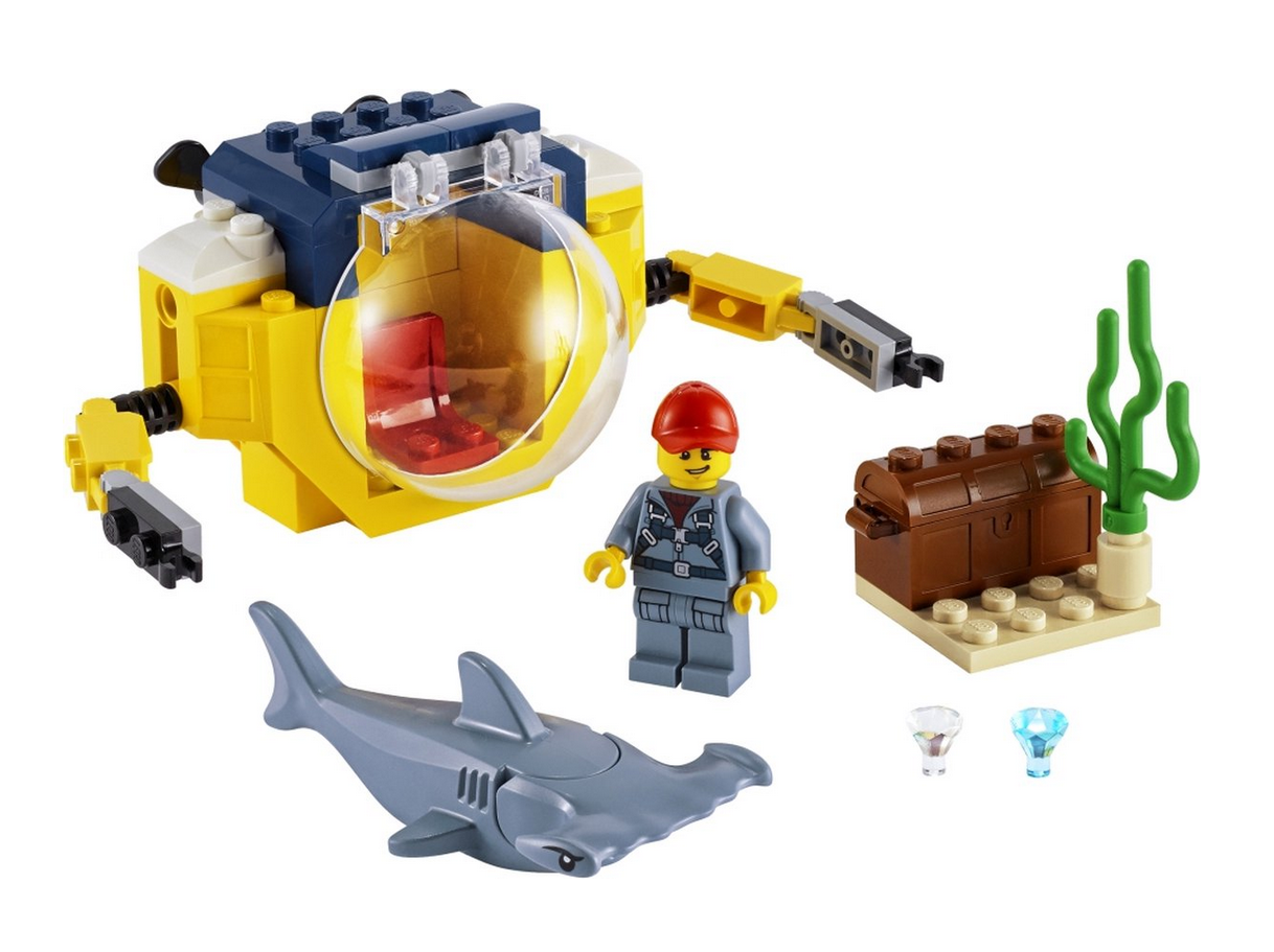 LEGO City National Geographic Explorers Oceaan Mini-Duikboot