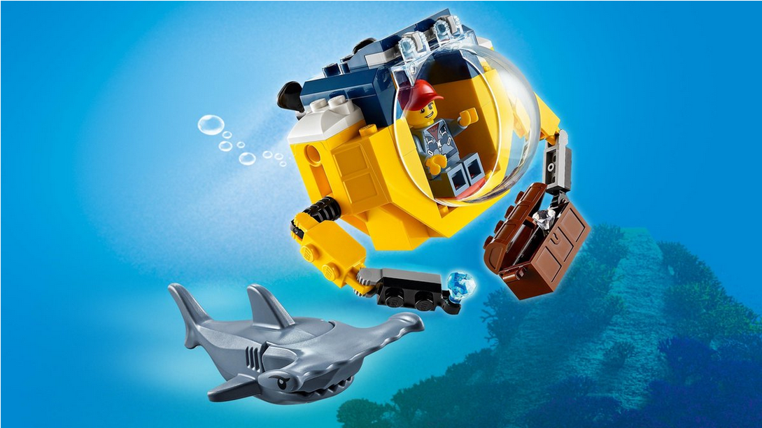 LEGO City National Geographic Explorers Oceaan Mini-Duikboot