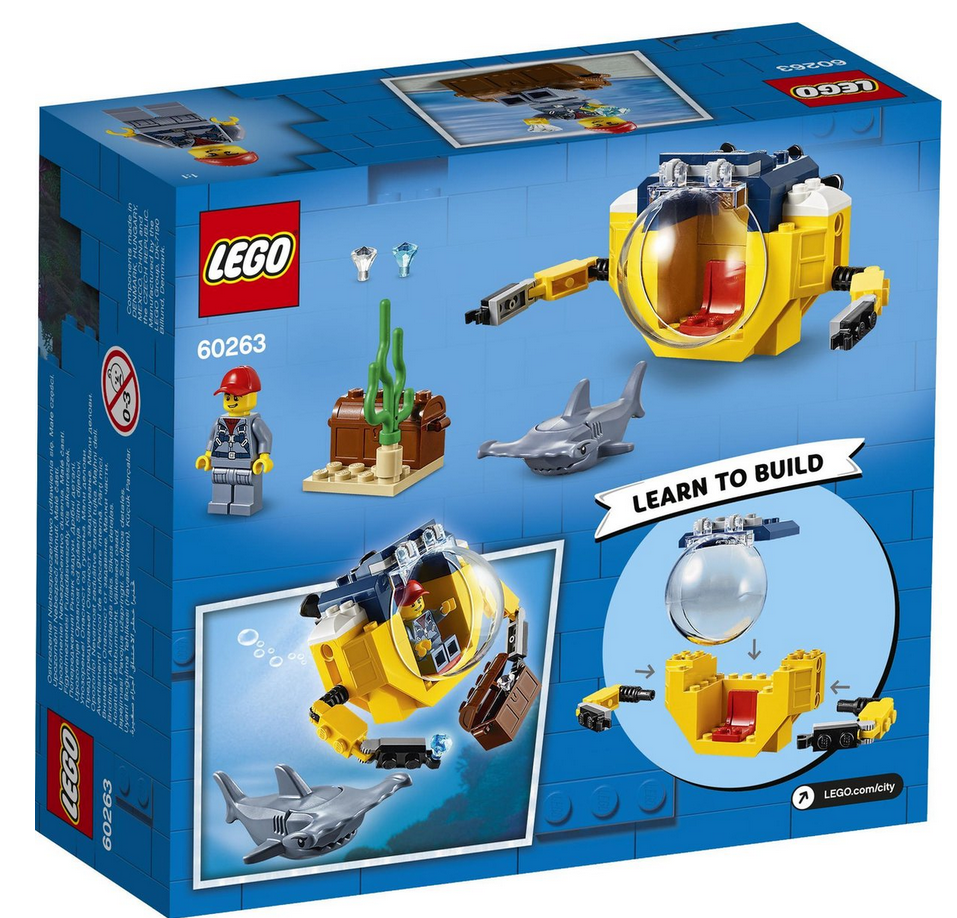 LEGO City National Geographic Explorers Oceaan Mini-Duikboot