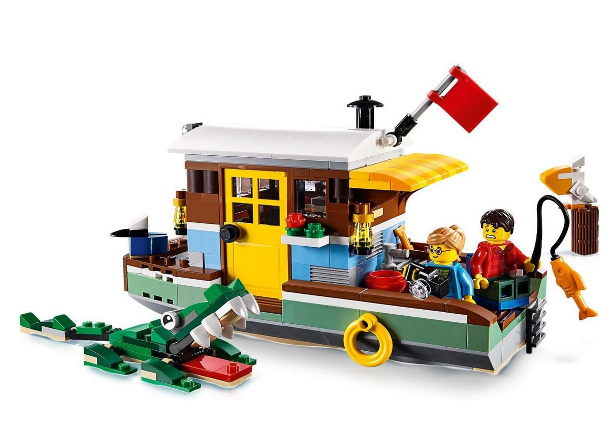 Lego Creator 3in1 Woonboot Aan De Rivier