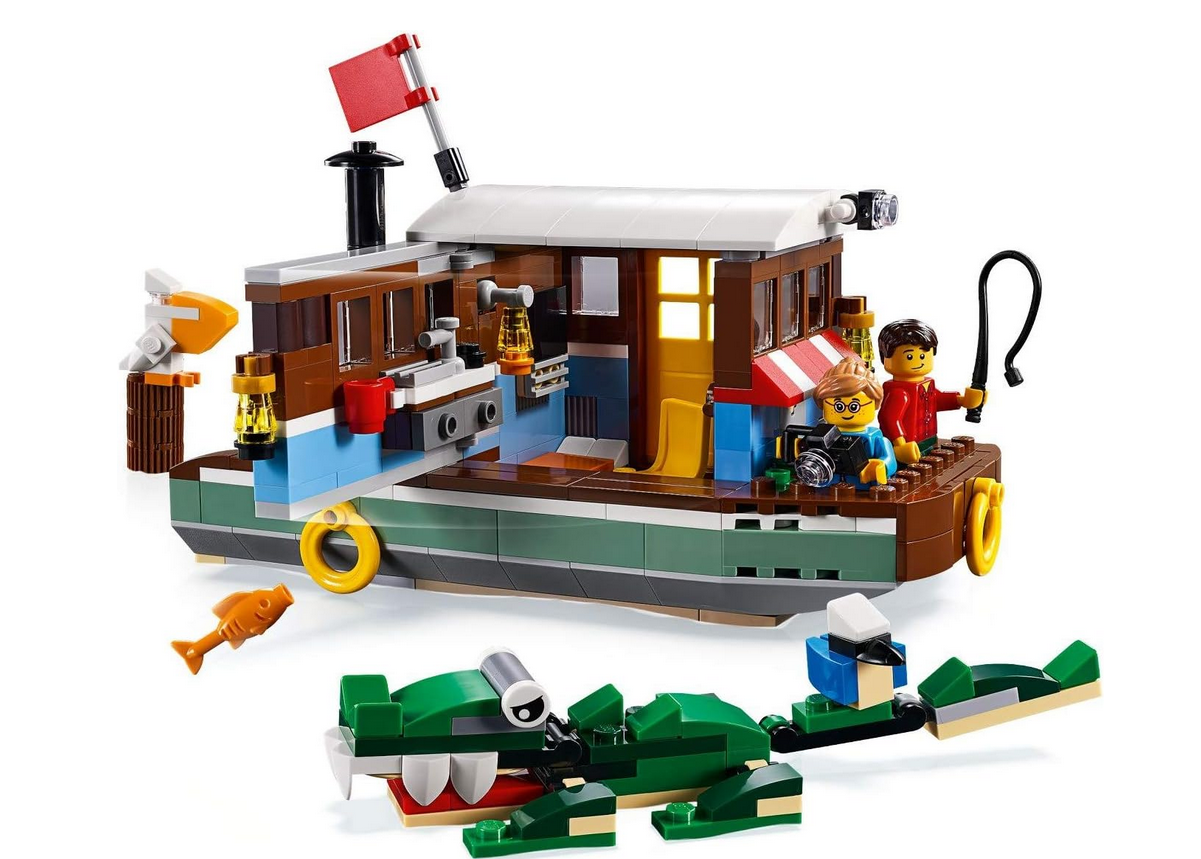 Lego Creator 3in1 Woonboot Aan De Rivier