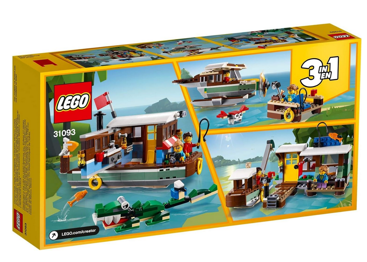 Lego Creator 3in1 Woonboot Aan De Rivier