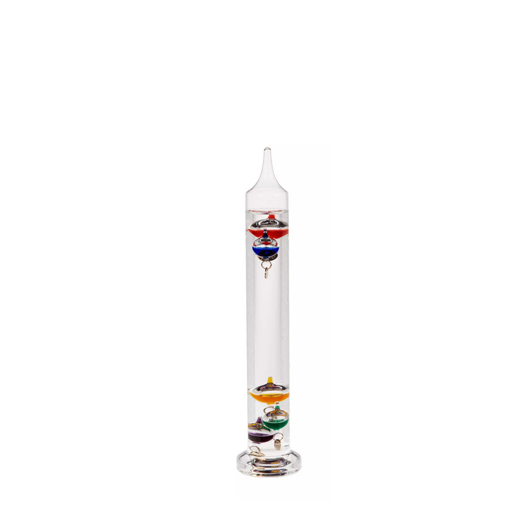 Out of the Blue GALILEO GLASS THERMOMETER 28cm Multicolor