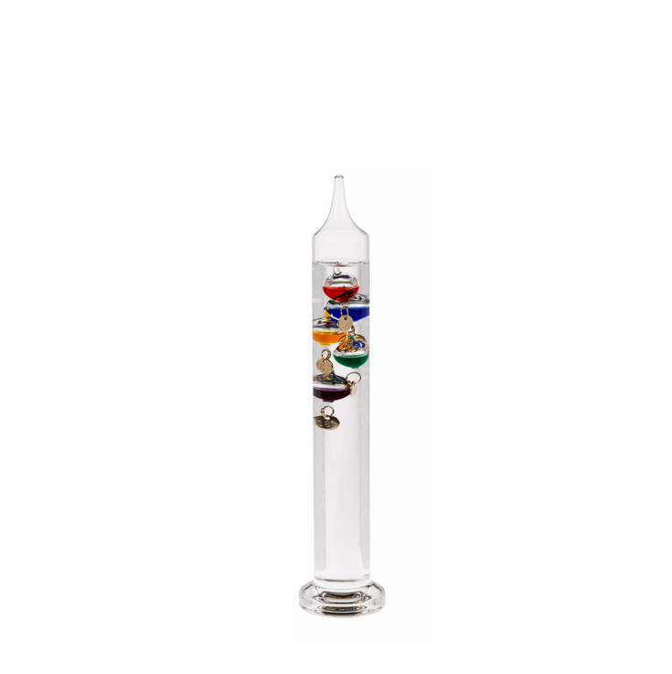 Out of the Blue GALILEO GLASS THERMOMETER 28cm Multicolor