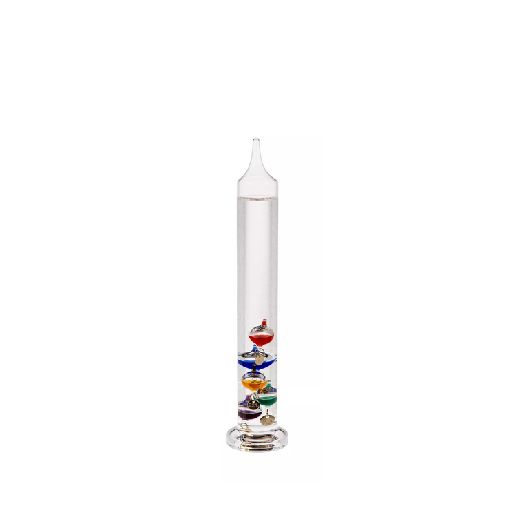 Out of the Blue GALILEO GLASS THERMOMETER 28cm Multicolor
