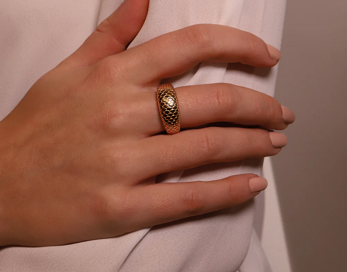 TI SENTO 12162SY Snake Pattern Ring in 925 Sterling Silver