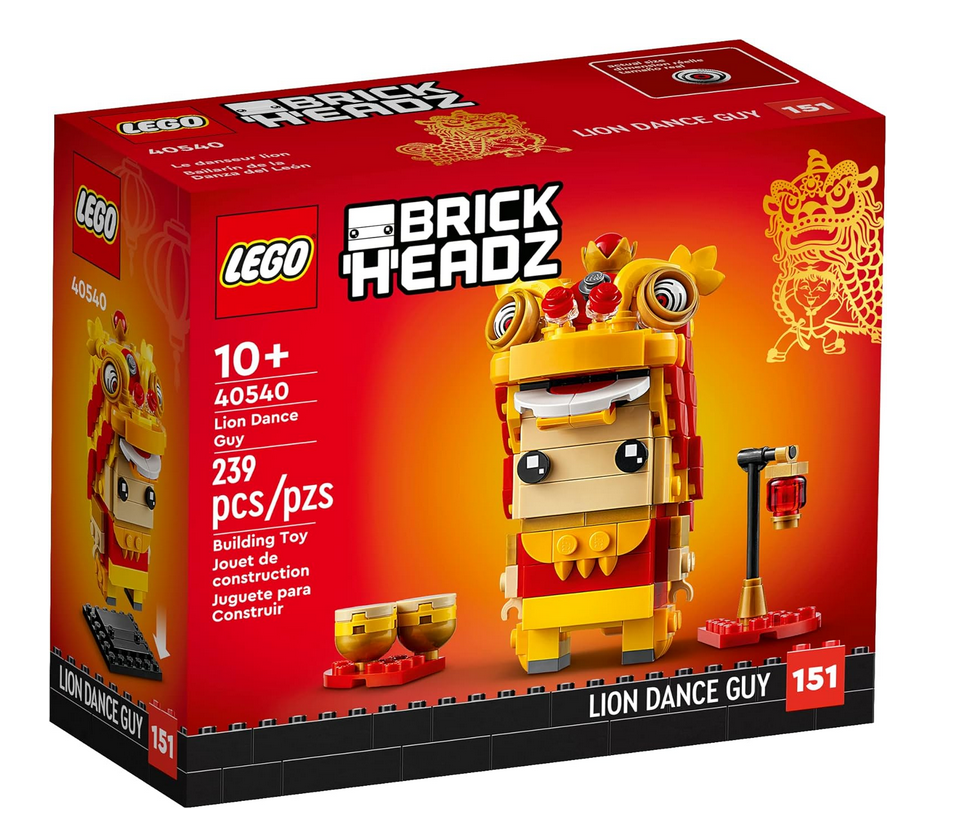 LEGO BrickHeadz 40540 Lion Dance Guy Set