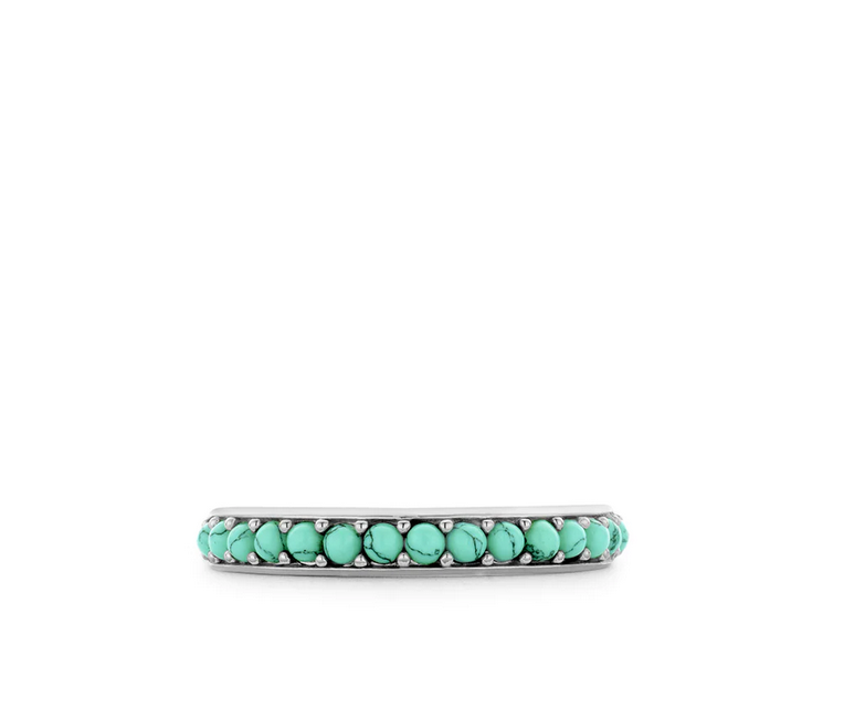 TI SENTO 12123TQ Turquoise Blue Ring in 925 Sterling Silver