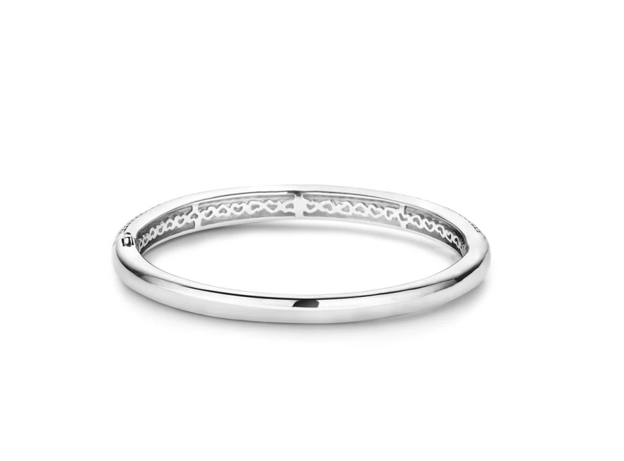 TI SENTO 2646ZI Sparkly Love Bangle in 925 Sterling Silver