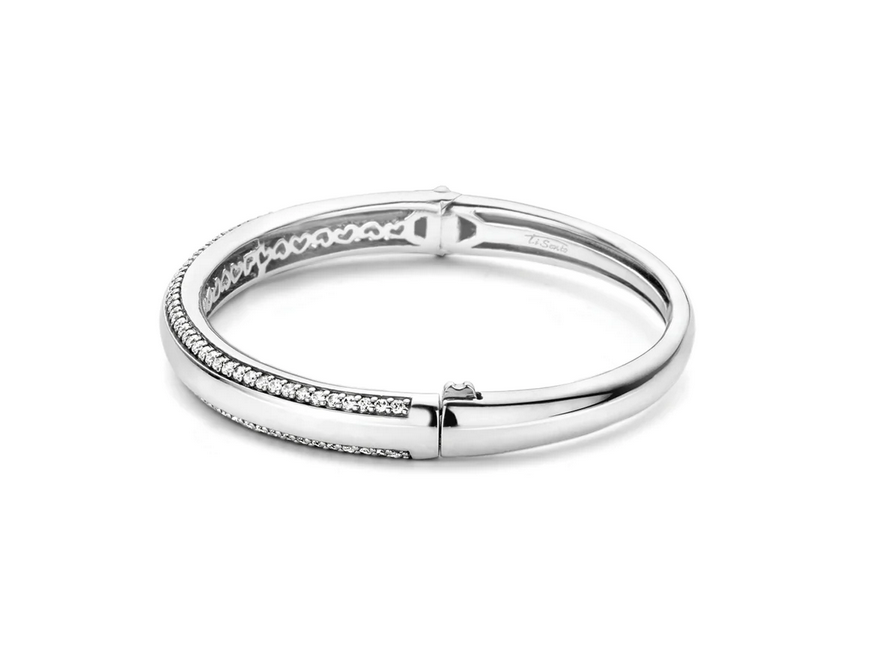 TI SENTO 2646ZI Sparkly Love Bangle in 925 Sterling Silver