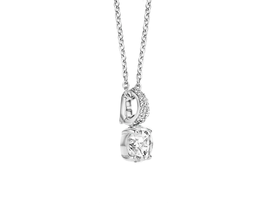 TI SENTO 3879ZI Classic Zirconia Necklace