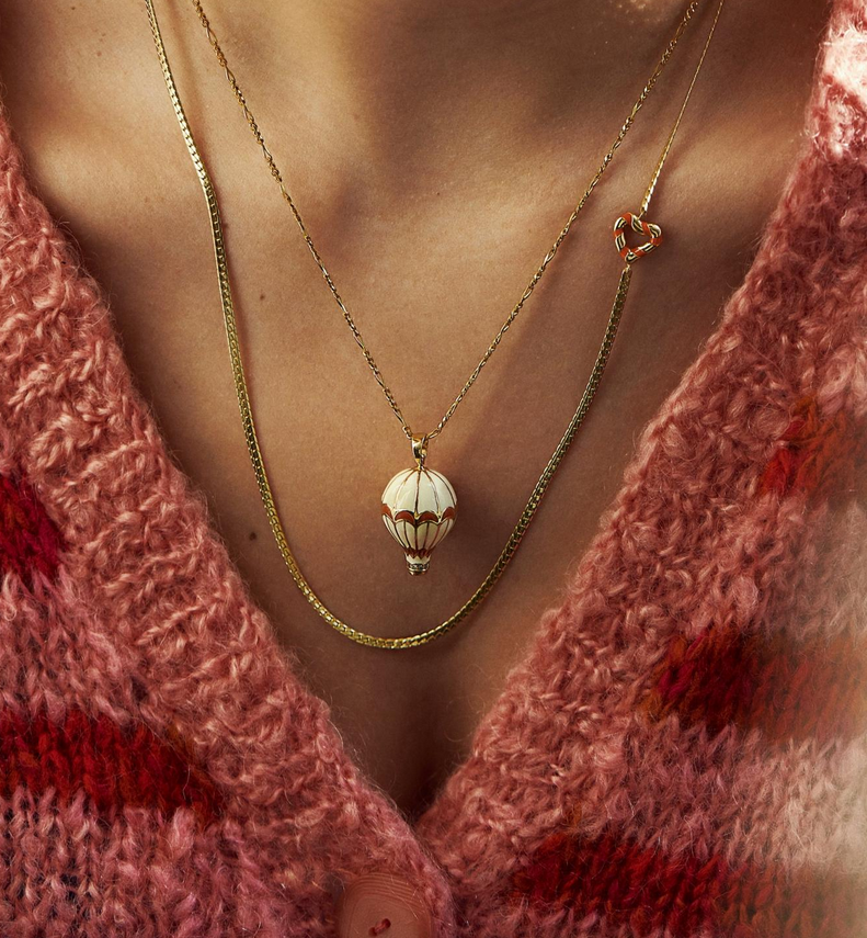 Anna+Nina Hot Air Balloon Charm