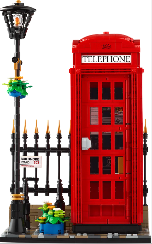 LEGO Red London Telephone Box