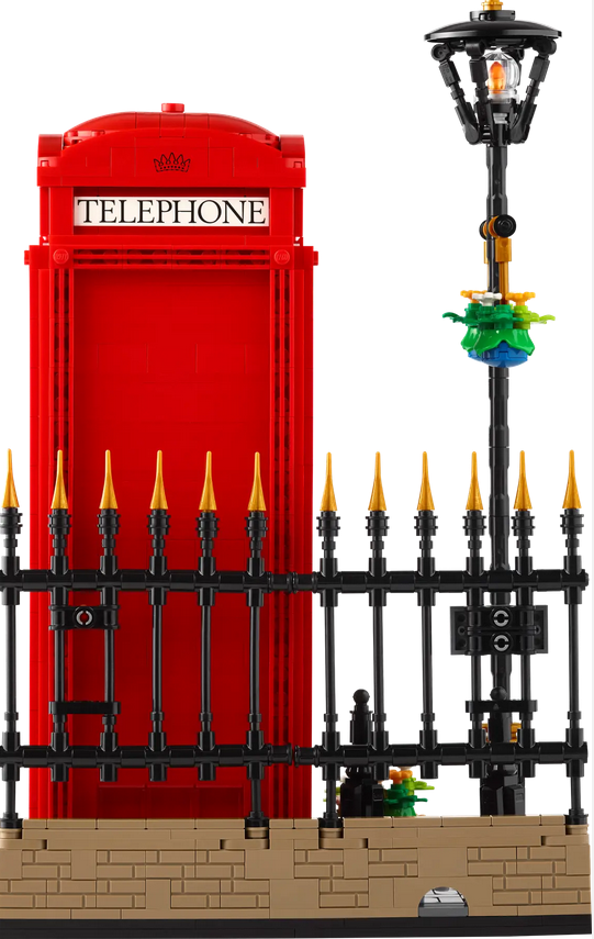 LEGO Red London Telephone Box