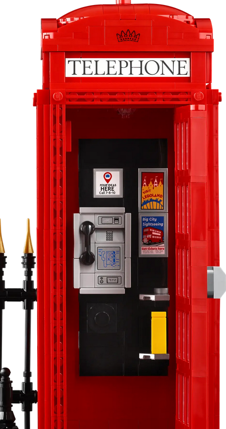 LEGO Red London Telephone Box
