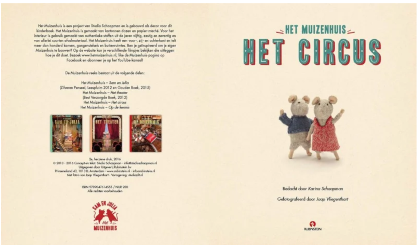 Het Muizenhuis - Het circus - Sam en Julia Hardcover