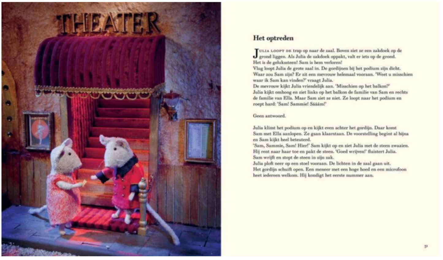 Het Muizenhuis - Het theater - Sam en Julia Hardcover