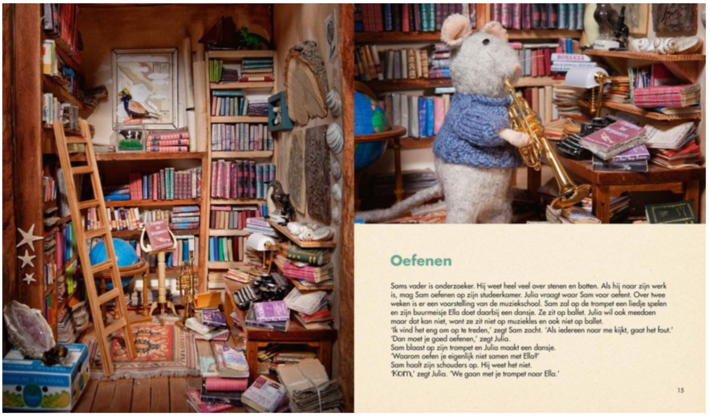 Het Muizenhuis - Het theater - Sam en Julia Hardcover