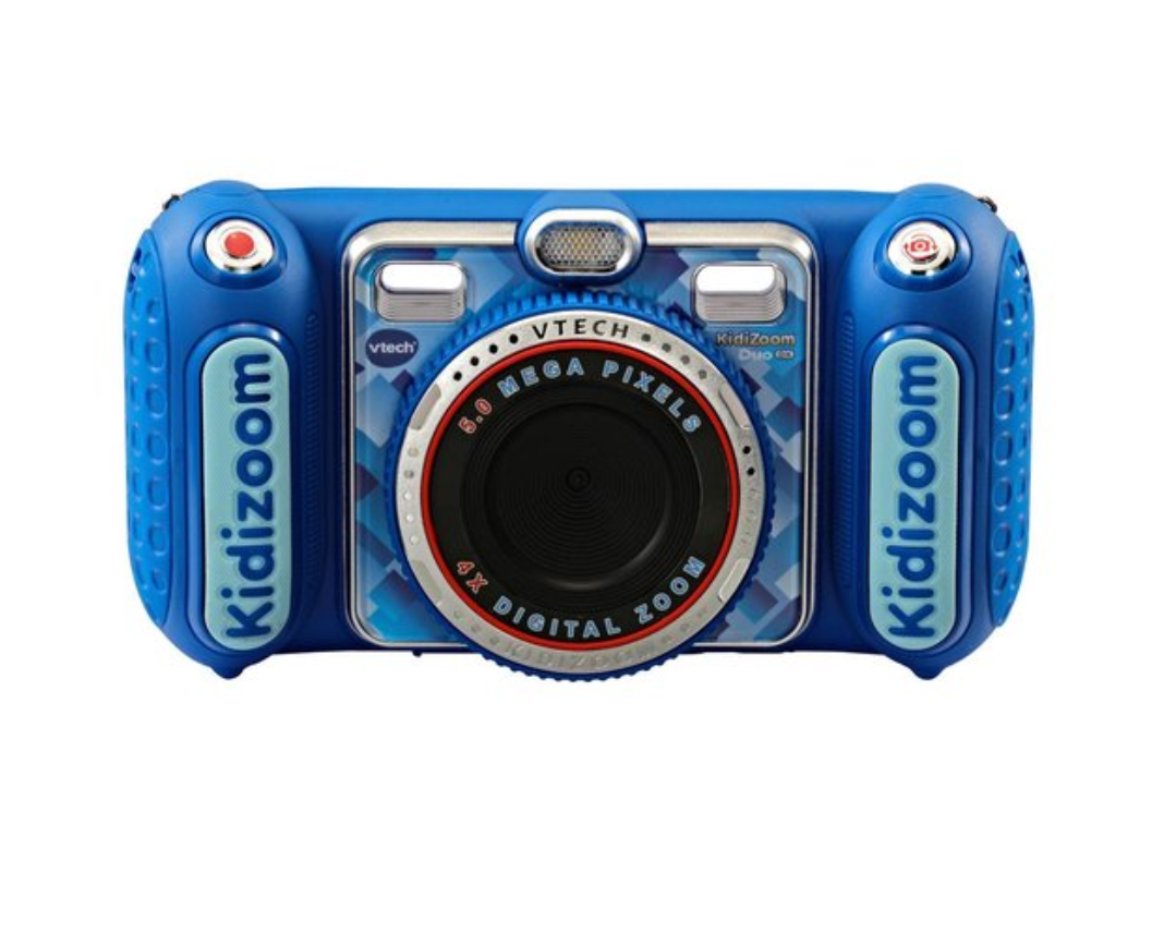 VTech KidiZoom Duo DX Kindercamera 10-in-1 Interactieve Speelgoed Camera Blue Color