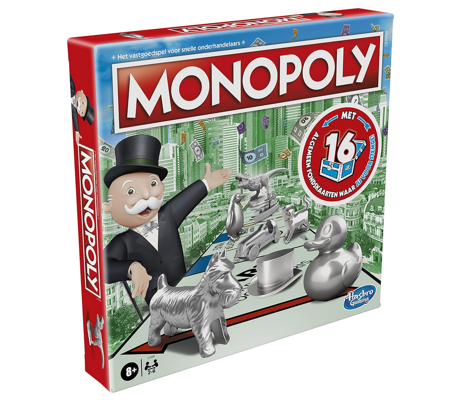 Monopoly Classic Bordspel met nieuwe Algemeen Fondskaarten