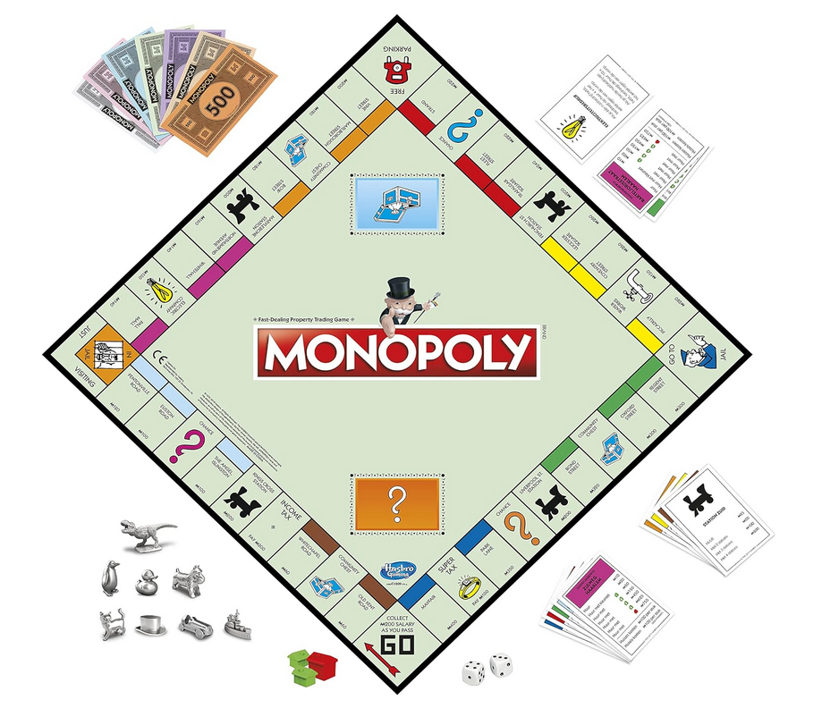 Monopoly Classic Bordspel met nieuwe Algemeen Fondskaarten