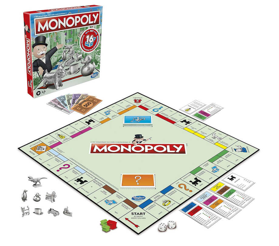 Monopoly Classic Bordspel met nieuwe Algemeen Fondskaarten