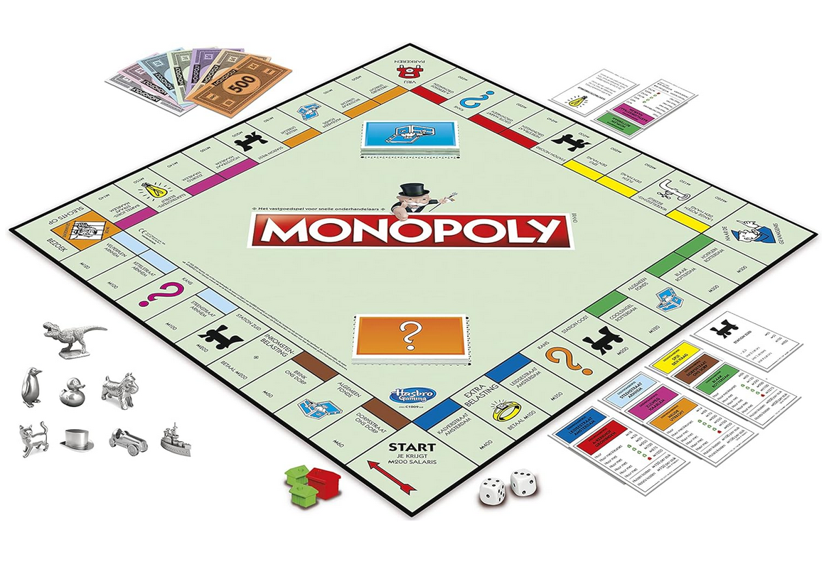 Monopoly Classic Bordspel met nieuwe Algemeen Fondskaarten