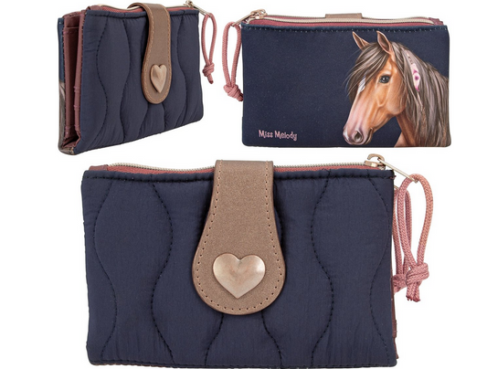 Depesche Miss Melody NIGHT HORSES Portemonnee Kids Wallet