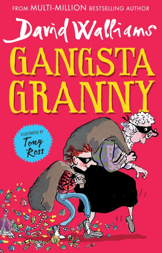 Gansta Granny by David Walliams Cover Shot Bestselling 