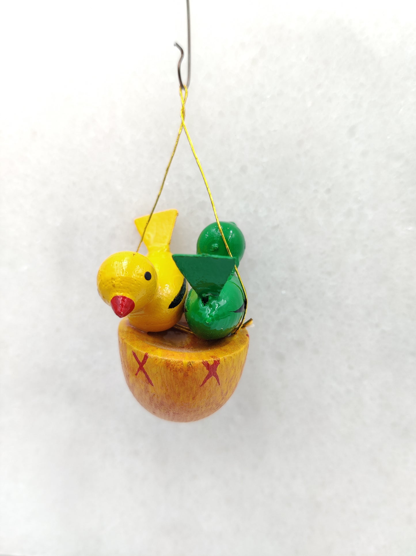 Christmas Decorative Ornament - Wooden Bird Collection