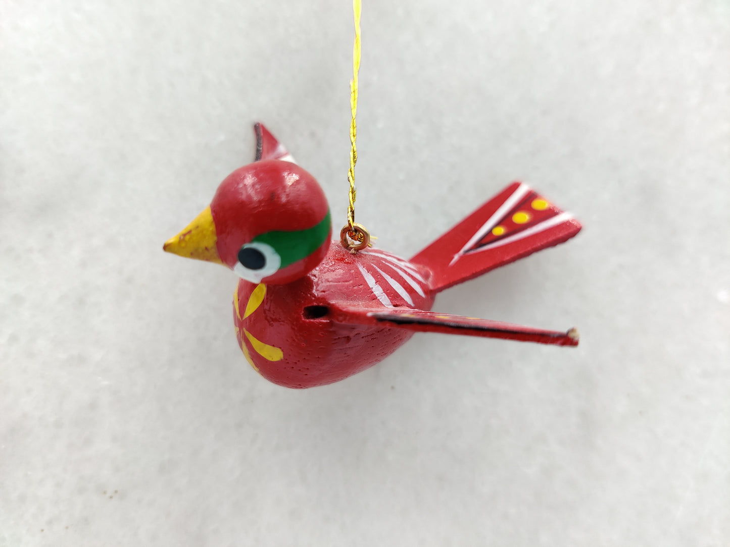 Christmas Decorative Ornament - Wooden Bird Collection